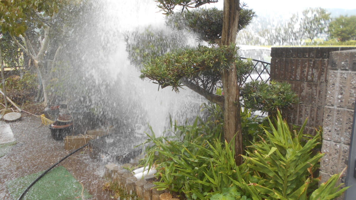 つくば市で　井戸ポンプに井戸払い　井戸の整備の御用命は　お気軽にどうぞ。