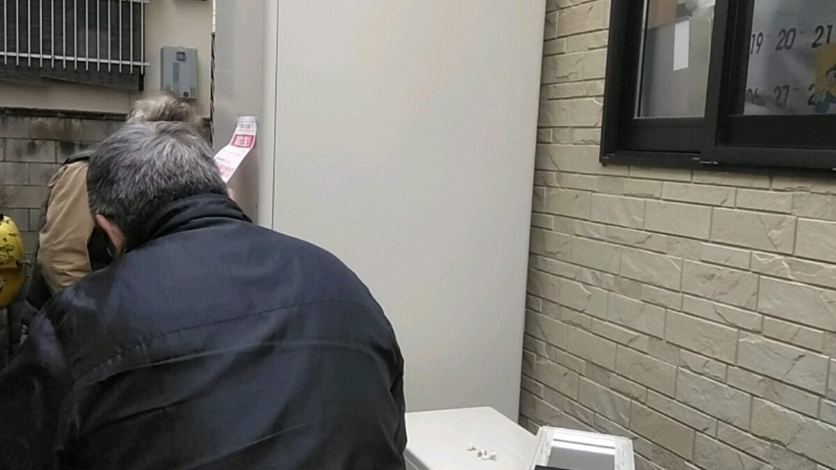 土浦市　板谷で　長府の４６０タイプエコキュート施工しました。